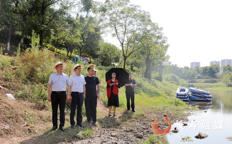 区领导检查防溺水安全工作