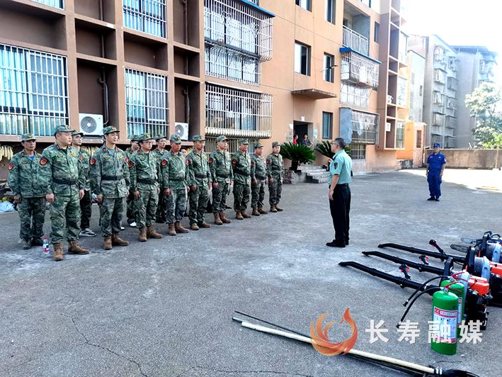 海棠镇:实战实训提升森林灭火技能水平