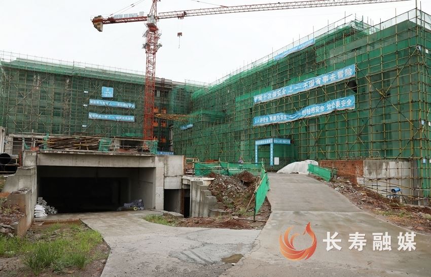 长寿城区医康养融合项目预计年底竣工