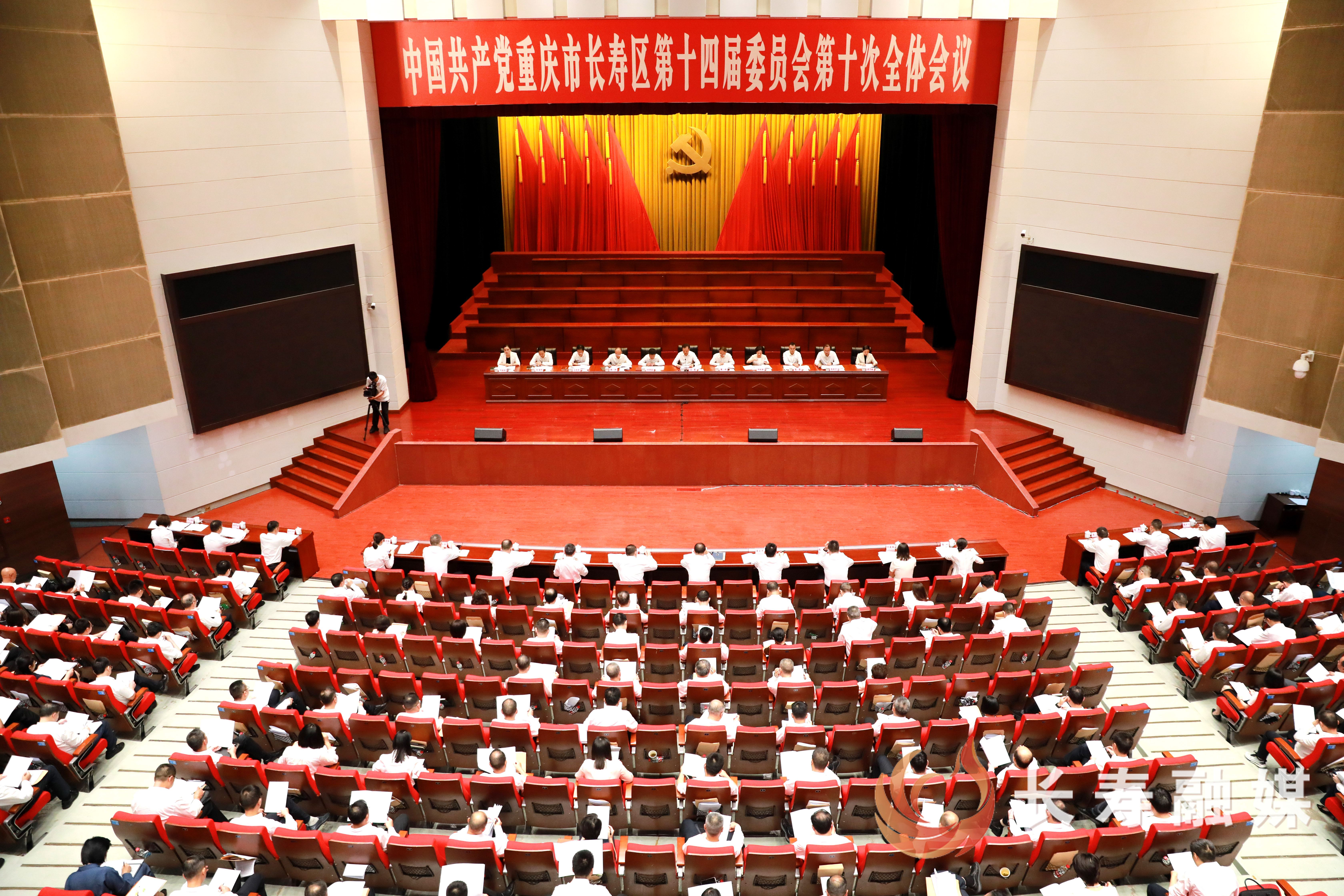 区委十四届十次全会举行