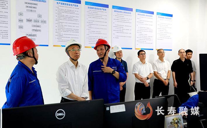 区领导开展节前安全环保检查