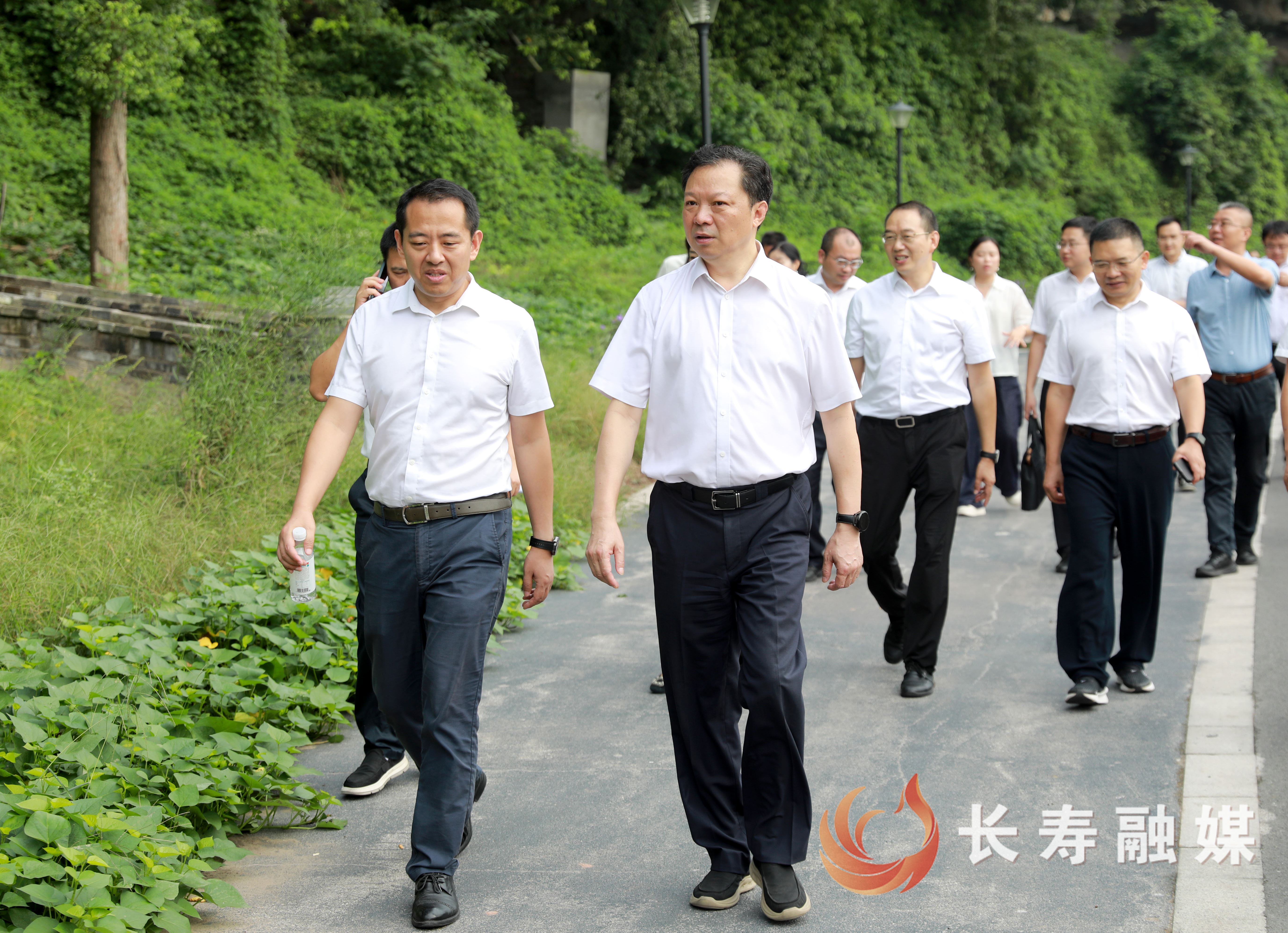 江夏带队开展三季度巡查长江工作时强调：绘就最美河湖岸线画卷 不断提升城市生活品质