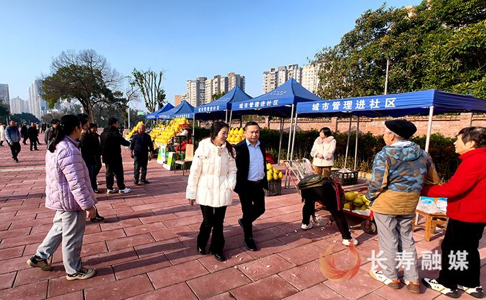 黔江区城市管理局来长学习考察