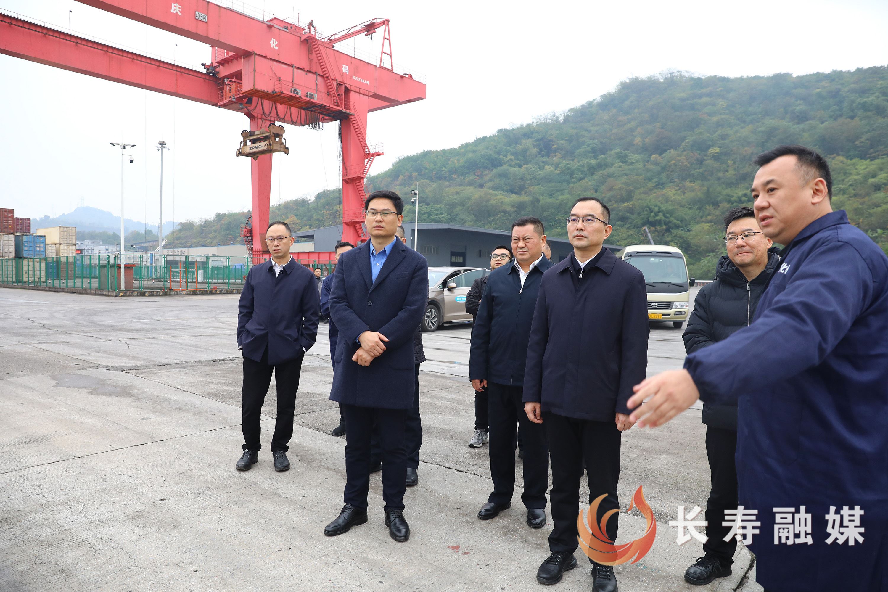 市政府口岸物流办副主任王善礼来长调研