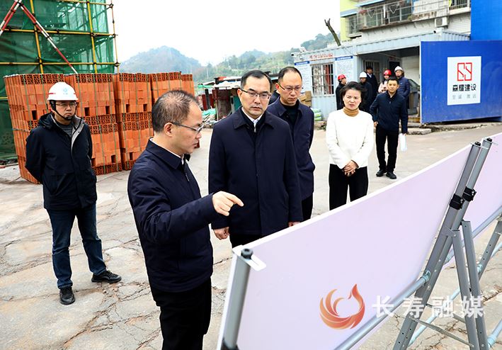 李茂涛调研八颗街道葛兰镇时强调：用项目建设绘就区域高质量发展的美好图景