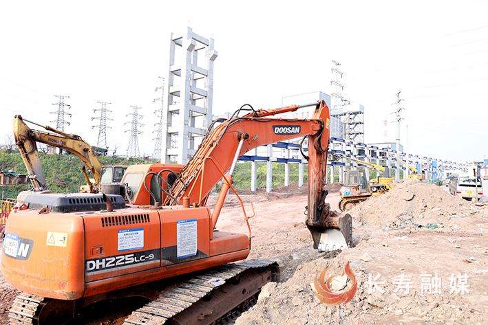 【策马扬鞭启新程 实干奋进“十五五”】总进度超80%！长寿经开区低碳循环经济区基础设施建设提速