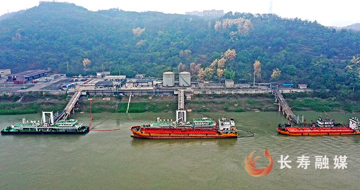 春节期间长寿水运经济实现“开门红”