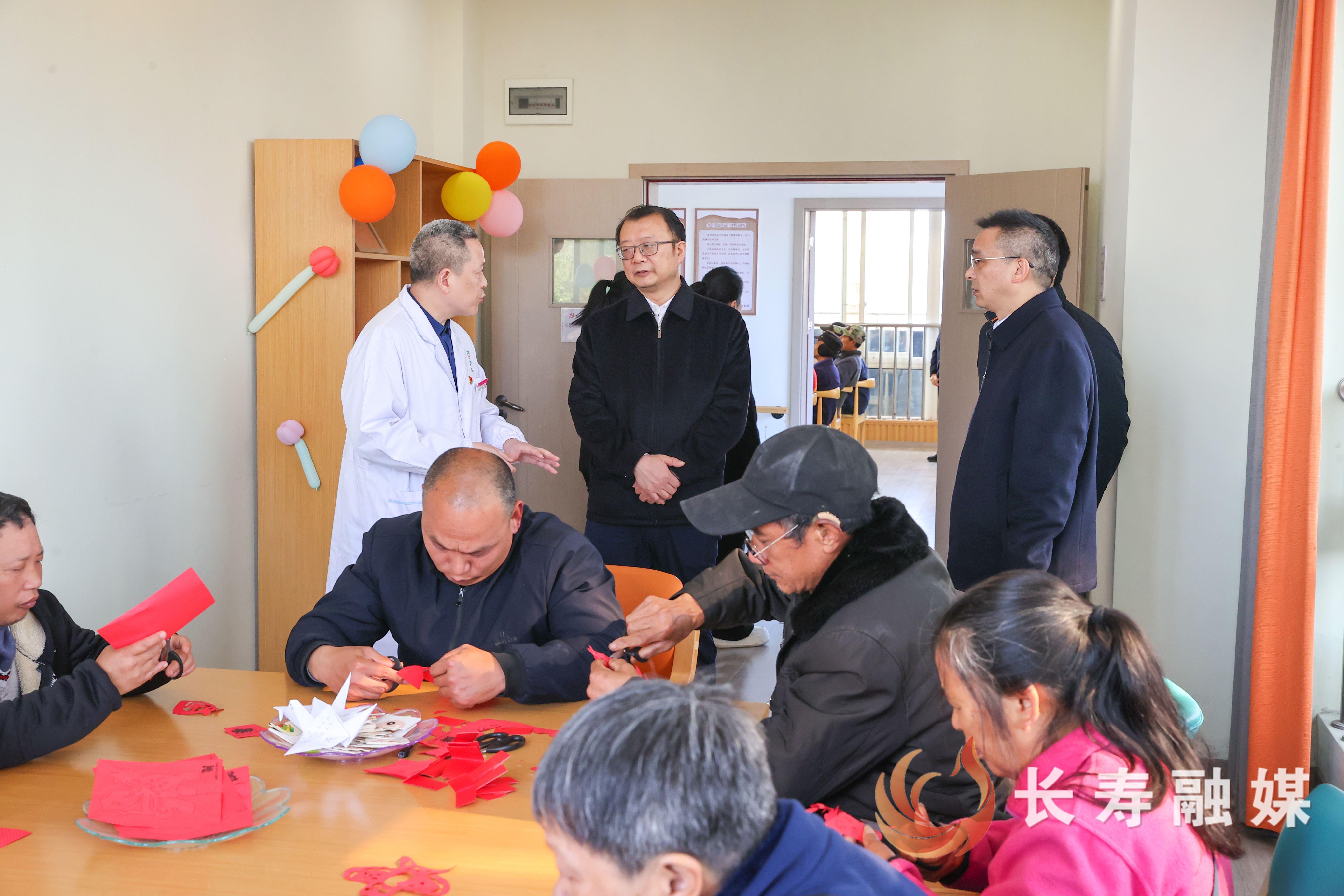 市卫生健康委党委书记、主任张维斌来长调研